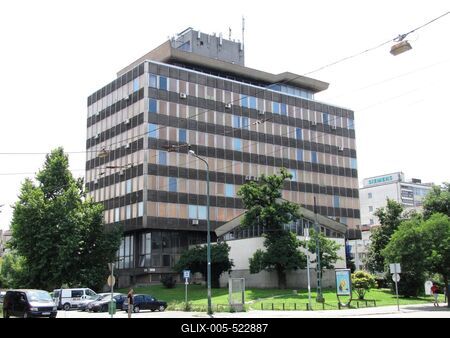 Budapest, 6 August 2016The Budapest District Court and the Budak?rny?ki Court.A Budapest K?rny?ki T?rv?nysz?k ?s a Budak?rny?ki B?r?s?g aTh?k?ly ?t 97-101. sz. alatt.-stock-foto