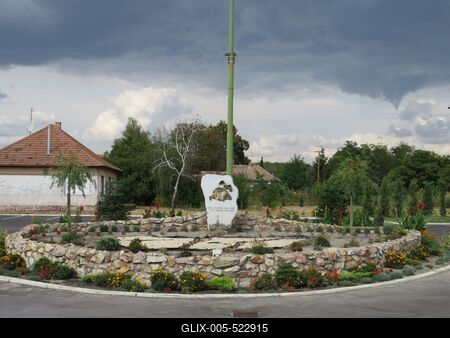 Nyársapát - Hungary - Trianon memorial-stock-foto