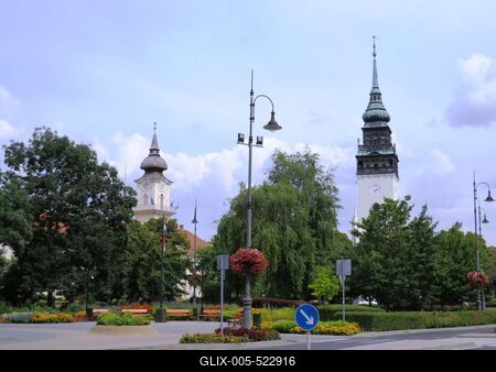 Nagykőrös - Hungary - City view-stock-foto