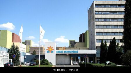 Paks, 21 September 2010The e Nuclear Plant of Paks.A paksi atomer?m?.-stock-foto