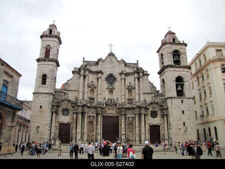 Havana,25 January  2015The Havana Cathedral, Virgen Mar?a de la Concepci?n Inmaculada.A Virgen Mar?a de la Concepci?n Inmaculada n?vre keresztelt havannai katedr?lis. 1748-1832 k?z?tt ?p?lt koloni?l barokk st?lusban.-stock-foto