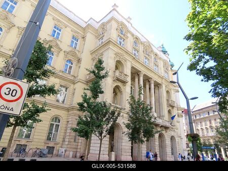 Eötvös Lóránd University Faculty of Law - Budapest-stock-foto