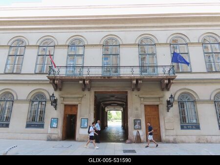 Petőfi Literary Museum - Budapest-stock-foto