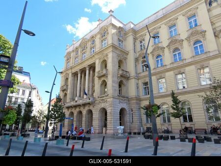 Eötvös Lóránd University Faculty of Law - Budapest-stock-foto