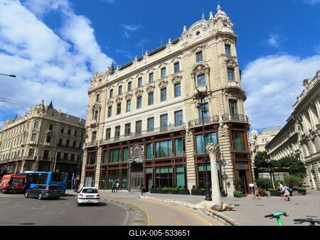 Matild Palace Luxury Hotel - Spago Restaurant - Budapest-stock-foto