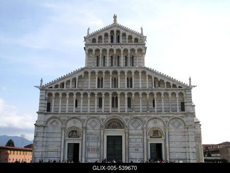 Pisa - Cathedral - Square of Miracles - Italy-stock-foto