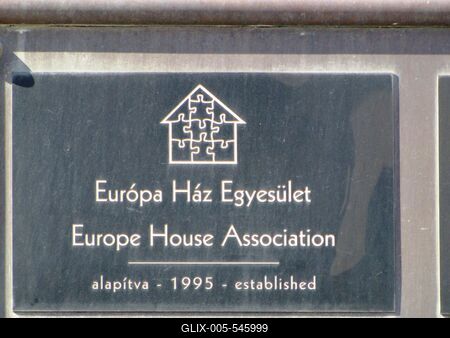 K?szeg (Hungary), 13 September 2016.The Europe House Association of K?szeg.A k?szegi Eur?pa H?z Egyes?let.-stock-foto