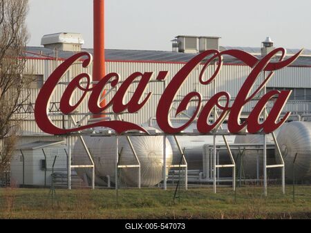 Dunaharaszti, 5 February 2018The Dunaharaszti plant of Coca-Cola Company.A Coca-Cola c?g dunaharaszti ?zeme.-stock-foto