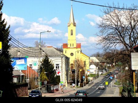 Dunaújváros - Hungary - City view-stock-foto