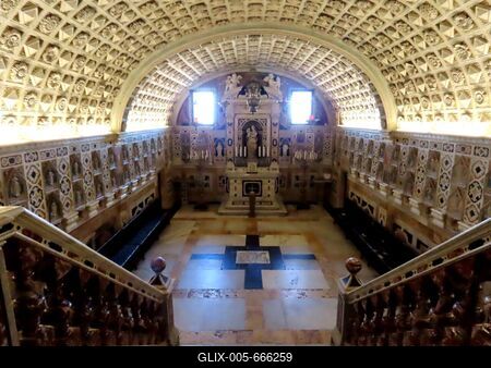 Sub-church of Cagliari Cathedral - Sardinia - Italy-stock-foto