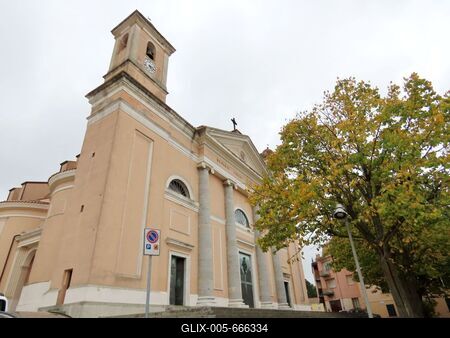 Nuoro - Vathedral - Sardinia - Italy-stock-foto