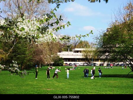 Easter on Margaret Island - Budapest - Spring - People - Nature-stock-foto