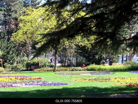 Easter on Margaret Island - Budapest - People - Nature - Spring-stock-foto