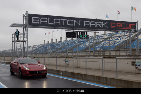 Balaton Park Circuit opening in Balatonfokajar-stock-foto