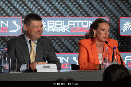 Balaton Park Circuit opening in Balatonfokajar-stock-foto