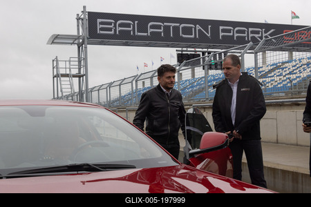 Balaton Park Circuit opening in Balatonfokajar-stock-foto