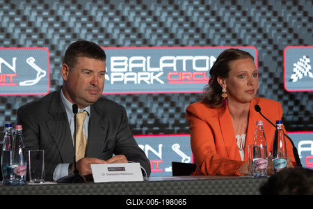 Balaton Park Circuit opening in Balatonfokajar-stock-foto