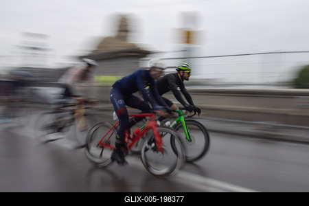 Tour de Hongrie bicycle race-stock-foto