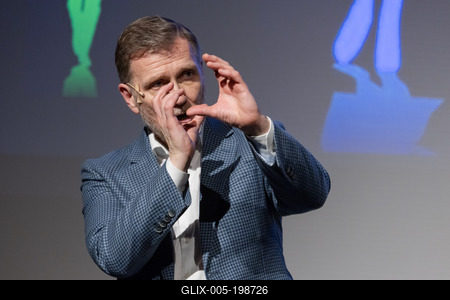 Thomas Erikson lecture in Budapest-stock-foto