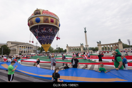 Day of National Unity celebrated in Budapest-stock-foto