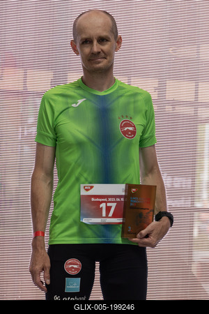 Stair running competition in MOL Campus tower in Budapest-stock-foto