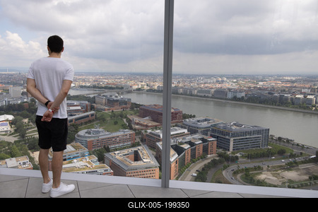 City view in Budapest-stock-foto