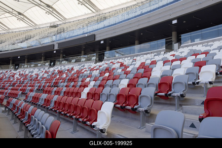 National Athletics Centre in Budapest-stock-foto