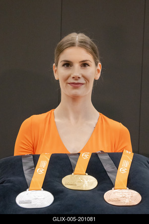 National Athletics Centre in Budapest-stock-foto