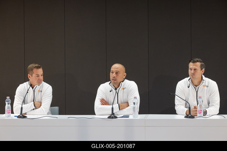 Balazs Nemeth, Adam Schmidt and Balazs Baji (HUN)-stock-foto