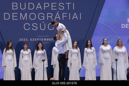 Budapest Demographic Summit-stock-foto