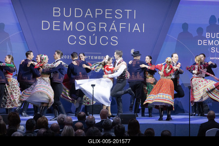 Budapest Demographic Summit-stock-foto