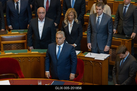 Viktor Orban (HUN)-stock-foto