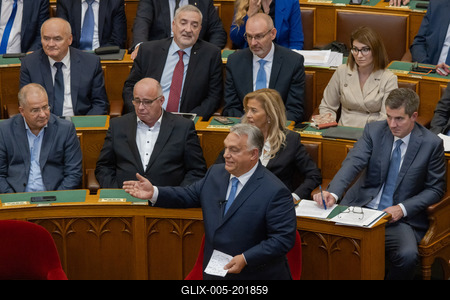 Viktor Orban (HUN)-stock-foto