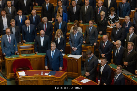 Viktor Orban (HUN)-stock-foto