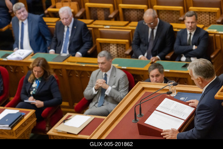 Viktor Orban (HUN)-stock-foto