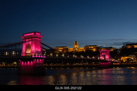 Pink light painting for breast cancer awareness-stock-foto