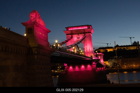 Pink light painting for breast cancer awareness-stock-foto