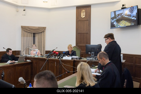 Mermaid accident trial in Budapest-stock-foto