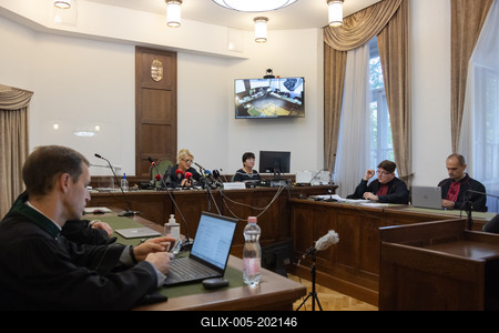 Mermaid accident trial in Budapest-stock-foto