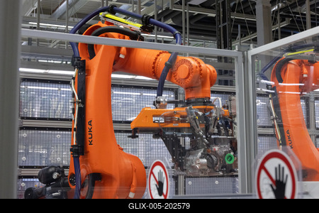 PPE engine production starts in Gyor Audi factory-stock-foto