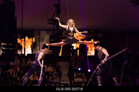 Group Tightroupe Walkers Antik (RUS)-stock-foto