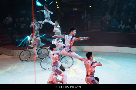 Budapest Circus Festival-stock-foto