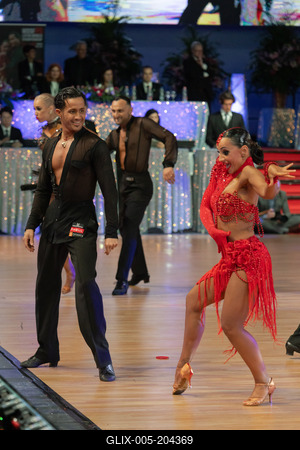 Professional Latin World Championships in Budapest-stock-foto