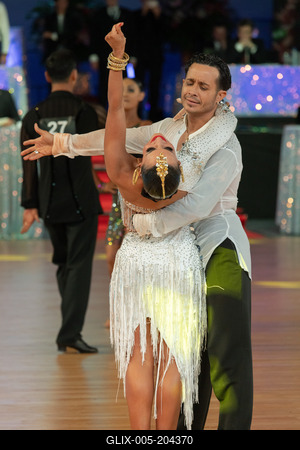 Professional Latin World Championships in Budapest-stock-foto