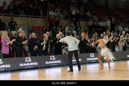 Professional Latin World Championships in Budapest-stock-foto