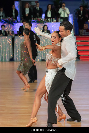 Professional Latin World Championships in Budapest-stock-foto