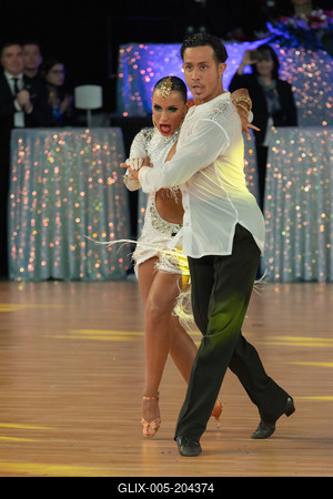 Professional Latin World Championships in Budapest-stock-foto