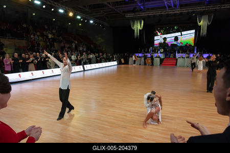 Professional Latin World Championships in Budapest-stock-foto