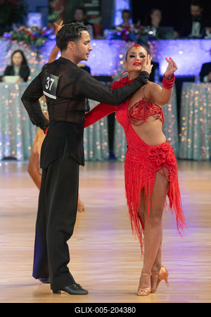 Professional Latin World Championships in Budapest-stock-foto