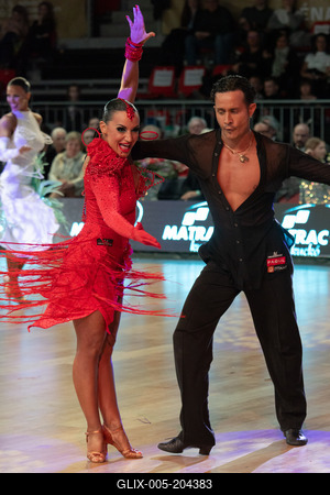 Professional Latin World Championships in Budapest-stock-foto